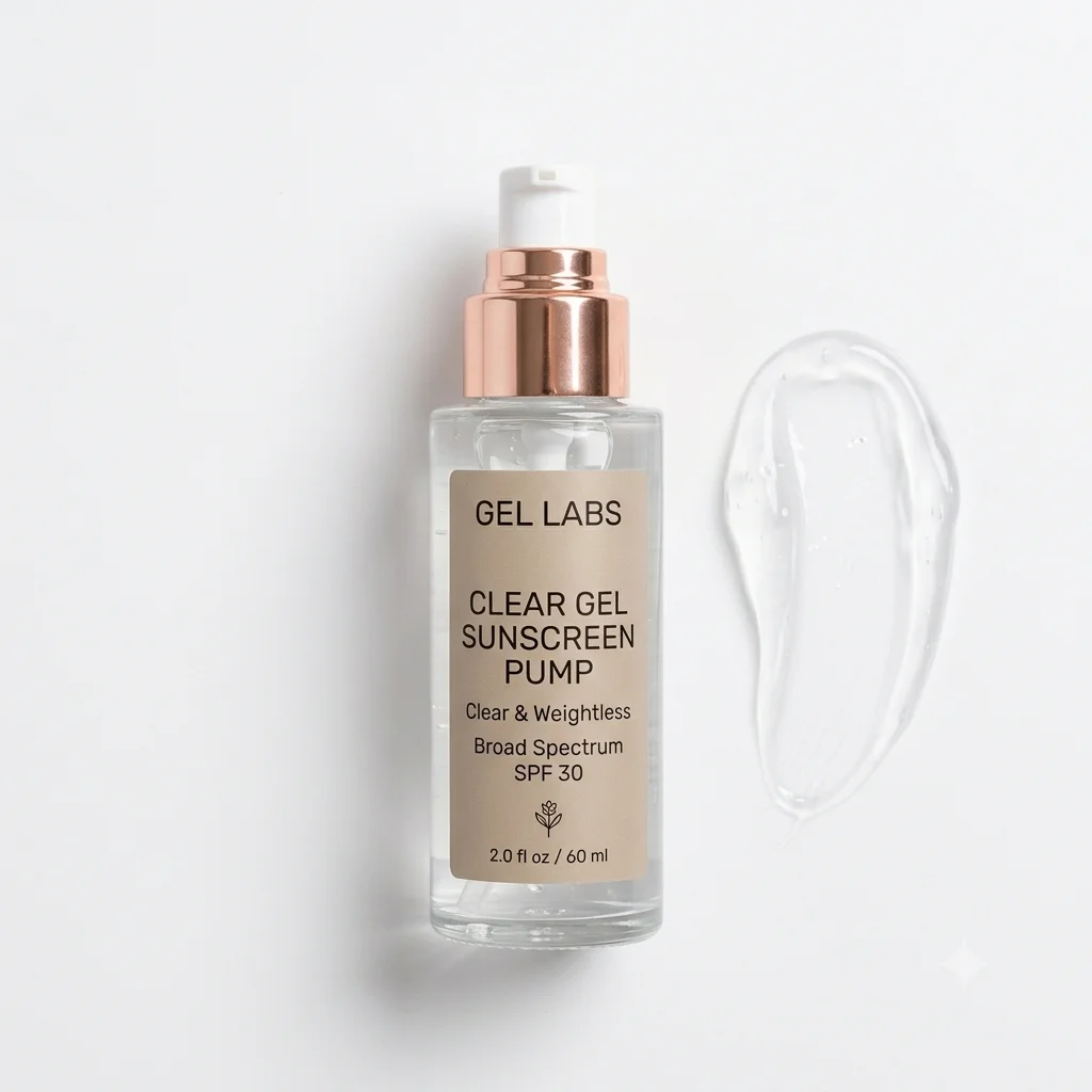 Lightweight SPF 40 Facial Sunscreen Gel